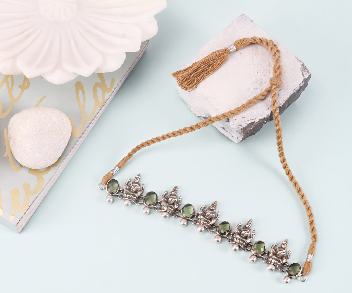 Sangeeta Boochra Silver Necklace