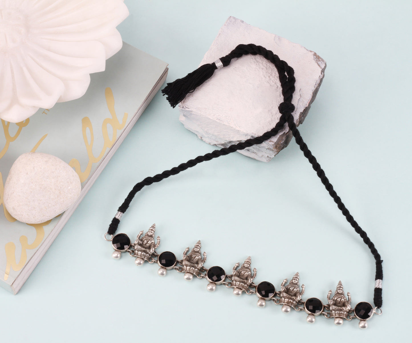 Sangeeta Boochra Silver Necklace