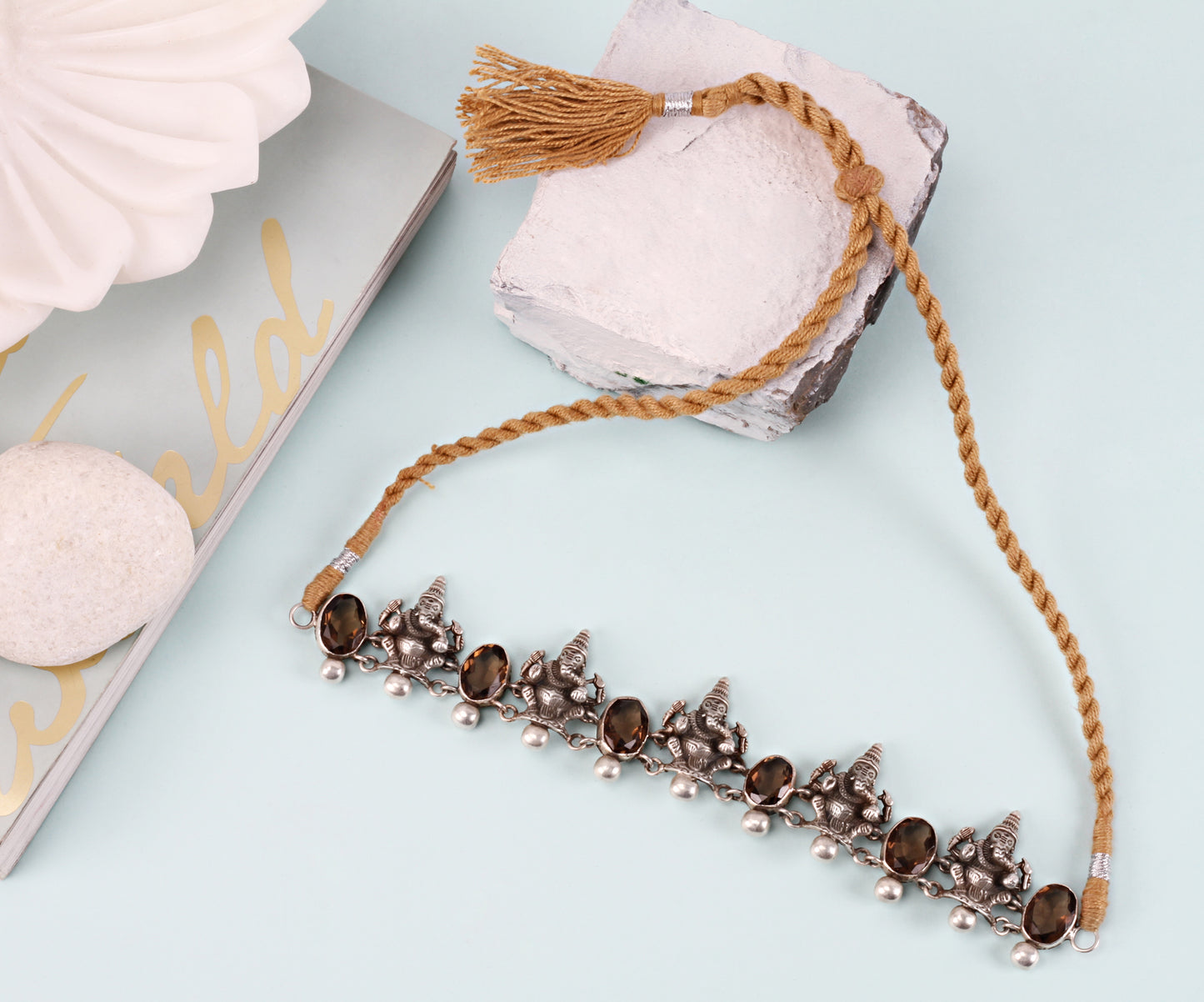 Sangeeta Boochra Silver Necklace