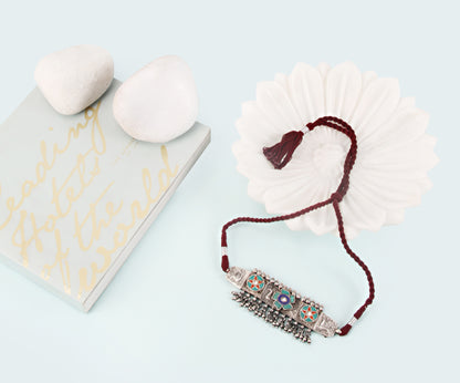 Sangeeta Boochra Silver Necklace