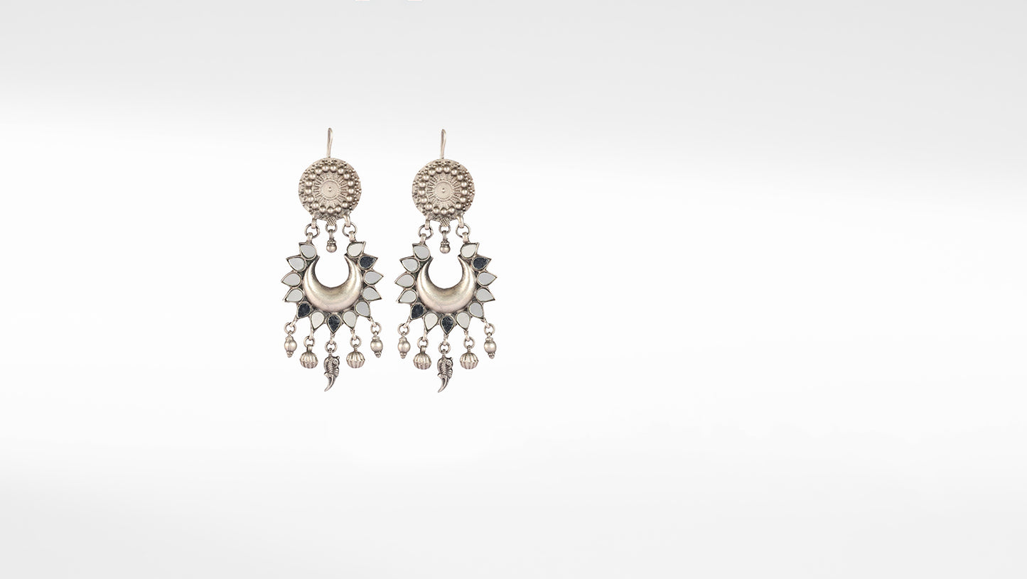 Sangeeta Boochra Silver Earrings