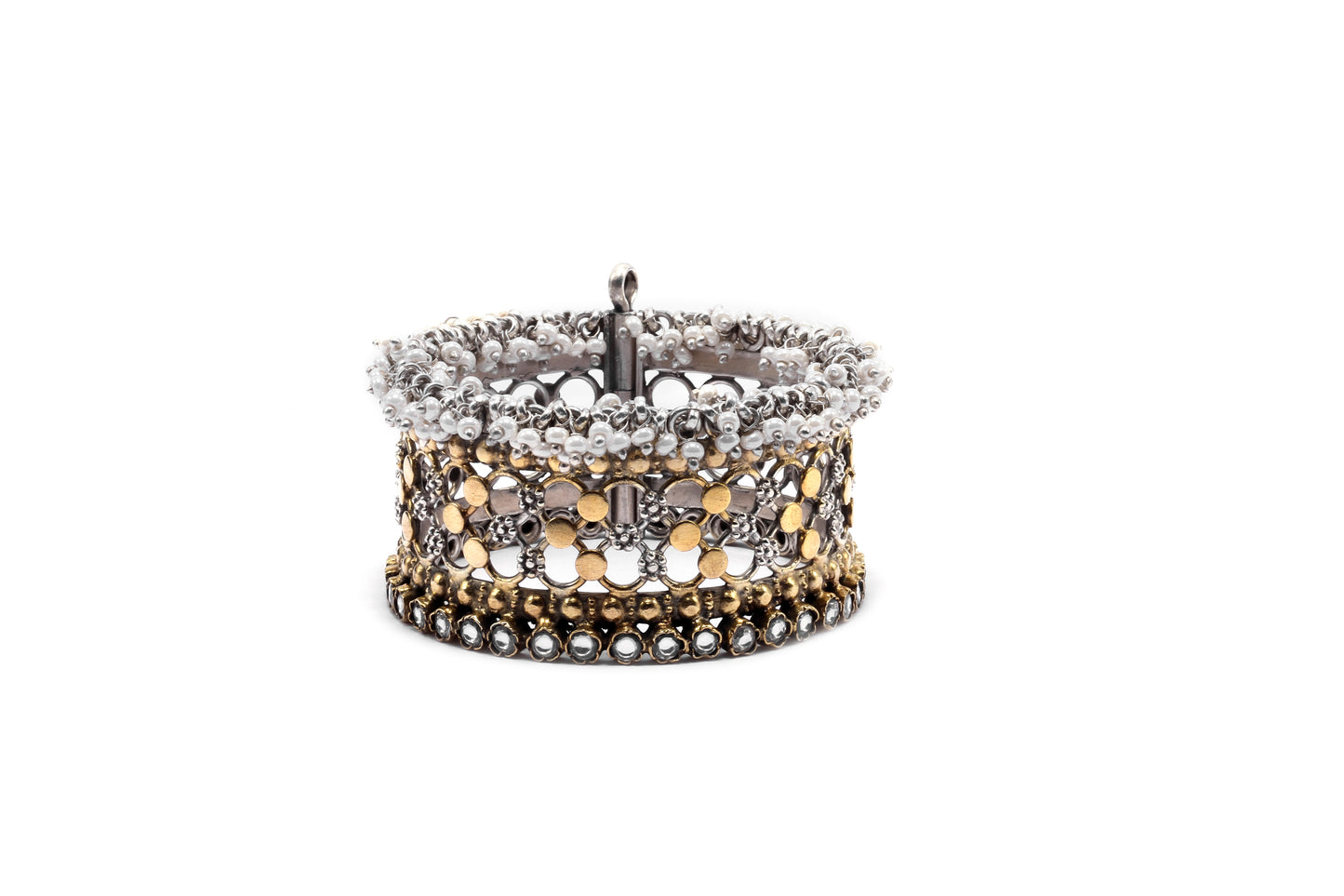 Vividh- Silver Stunning Nazmin Bracelet