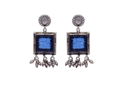 Vividh- Stunning Silver Shaya Earrings