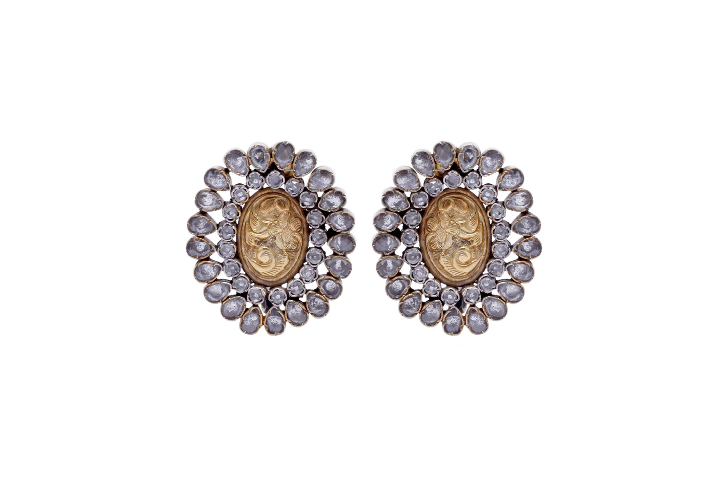 Vividh- Silver Louise Elegant Earrings