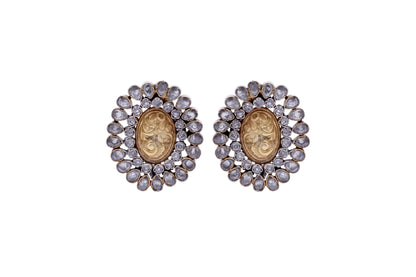Vividh- Silver Louise Elegant Earrings