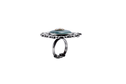 Vividh- Silver Shamsia Adorable Ring