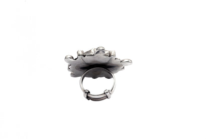 Vividh- Silver Tiara Charming Ring