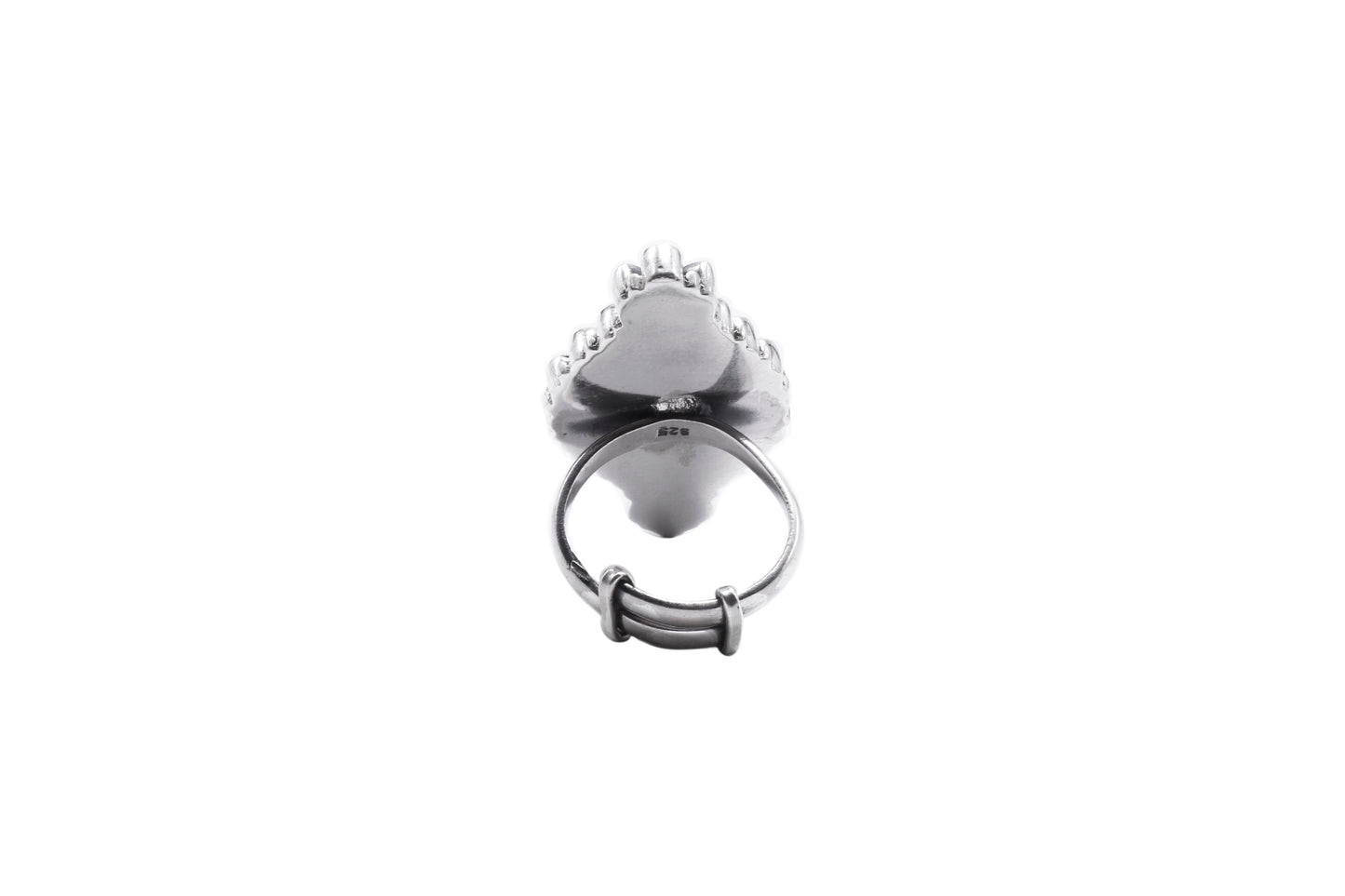 Vividh- Silver Fatima Charming Ring