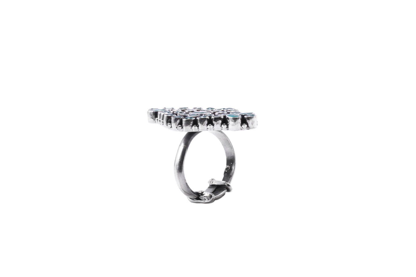 Vividh- Silver Fatima Charming Ring