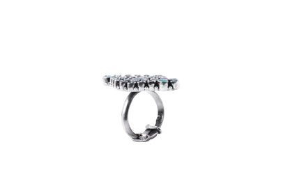 Vividh- Silver Fatima Charming Ring