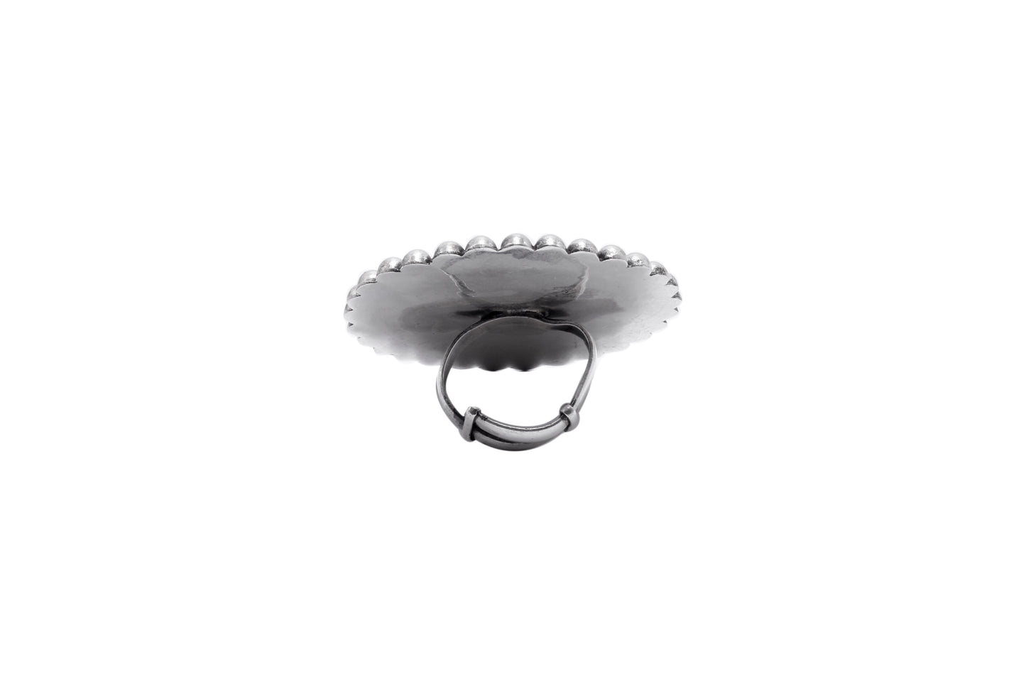 Vividh- Silver Julia Mirror Ring