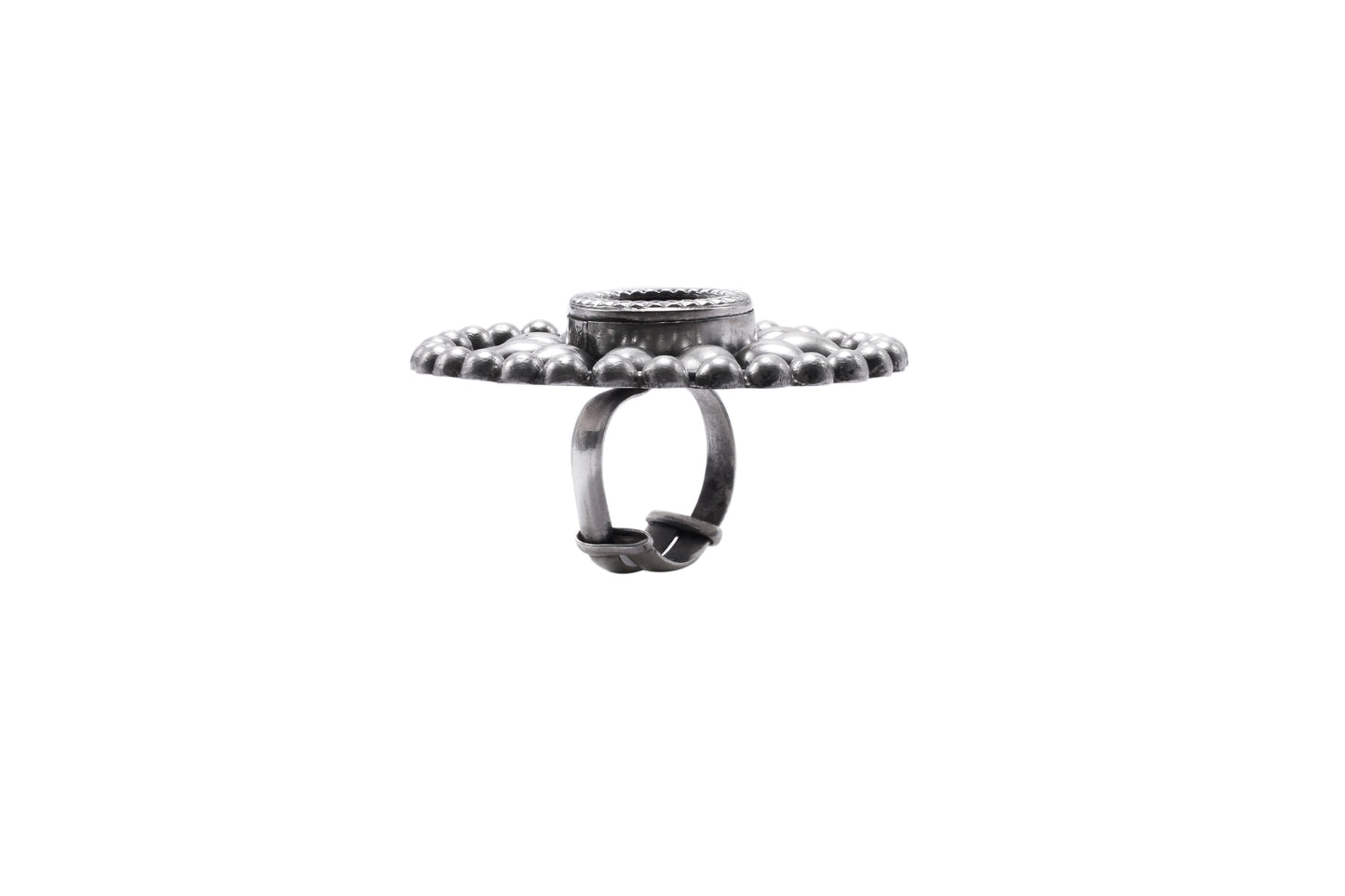 Vividh- Silver Julia Mirror Ring
