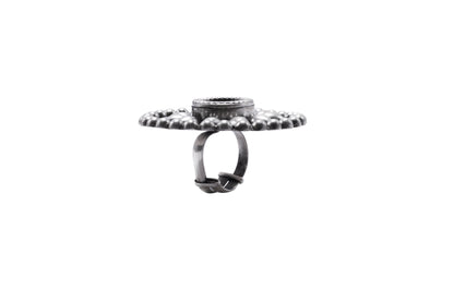Vividh- Silver Julia Mirror Ring