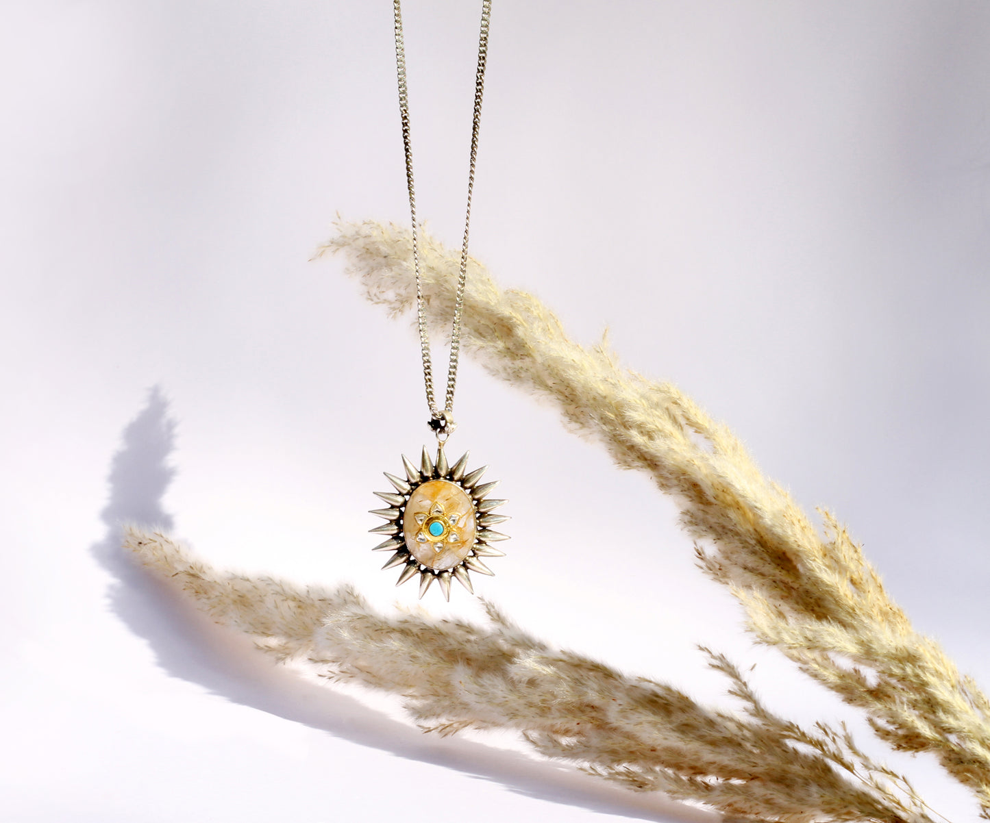 Sangeeta Boochra Silver Pendant