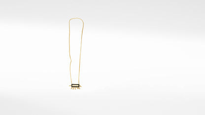 Sangeeta Boochra X Payal Singhal  Benazir Silver Pendant with Silver Chain