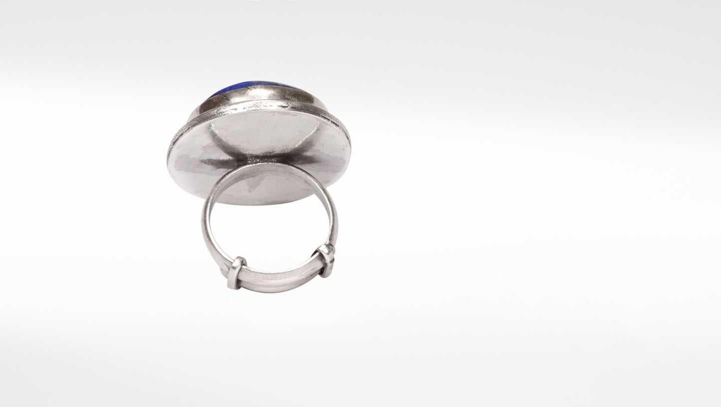 Sangeeta Boochra Silver Adjustable Ring