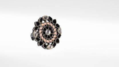 Sangeeta Boochra Silver Ring