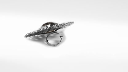Sangeeta Boochra Silver Motifs Ring