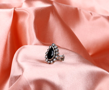 Sangeeta Boochra Silver Ring