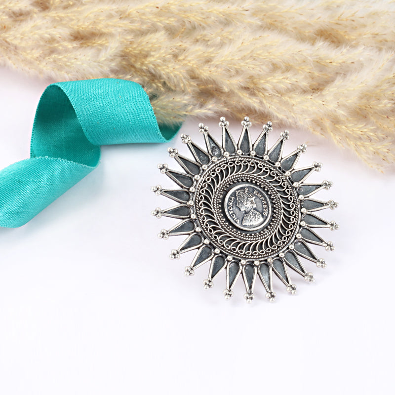 Sangeeta Boochra Silver Ring