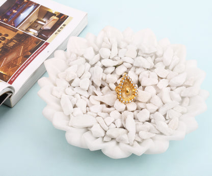 Sangeeta Boochra Gold Tone Silver Ring