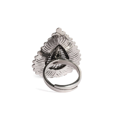 Sangeeta Boochra Silver Ring