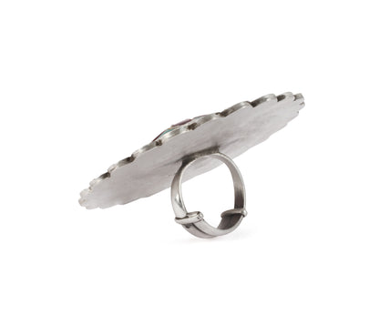 Sangeeta Boochra Silver Ring