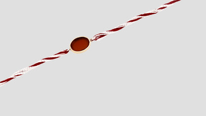 Sangeeta Boochra’s Oval Elegance Rakhi
