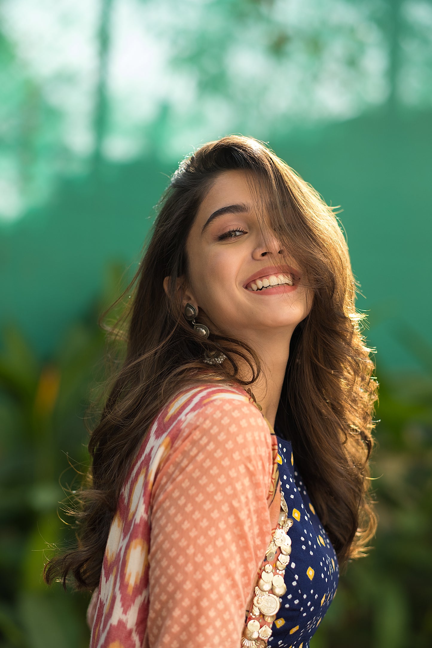 Sharvari Wagh in Silver Earrings