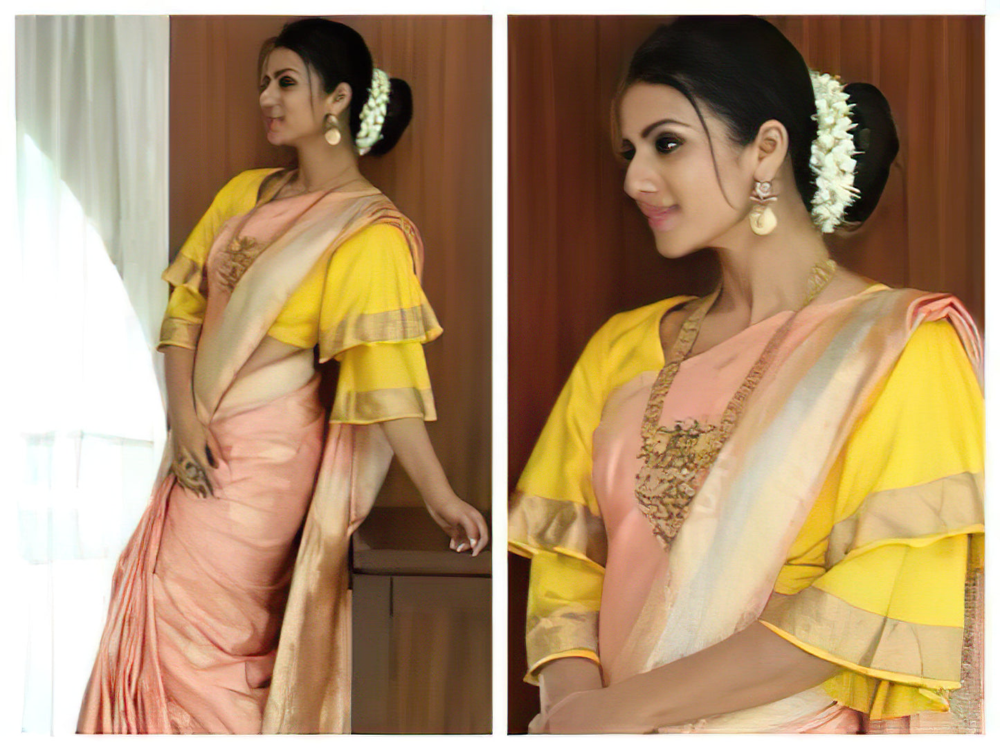 Sruthi Hariharan in Silver Handcrafted Earrings, Ring and Necklace