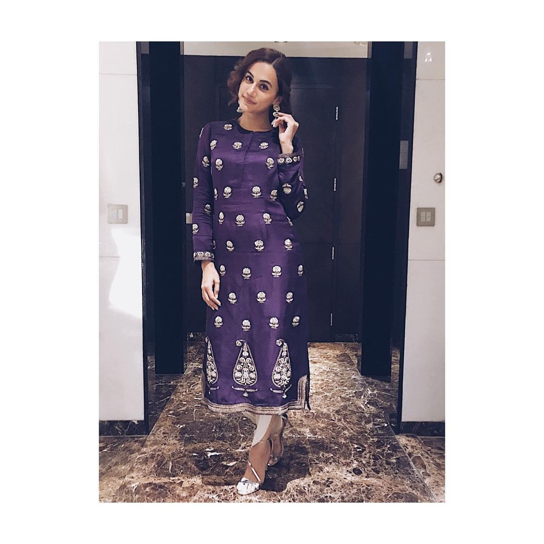 Taapsee Pannu in Earrings