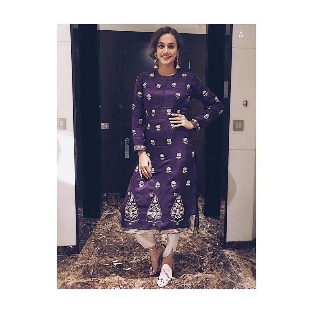 Taapsee Pannu in Earrings