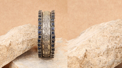 Silver Amalia Floral Bracelet