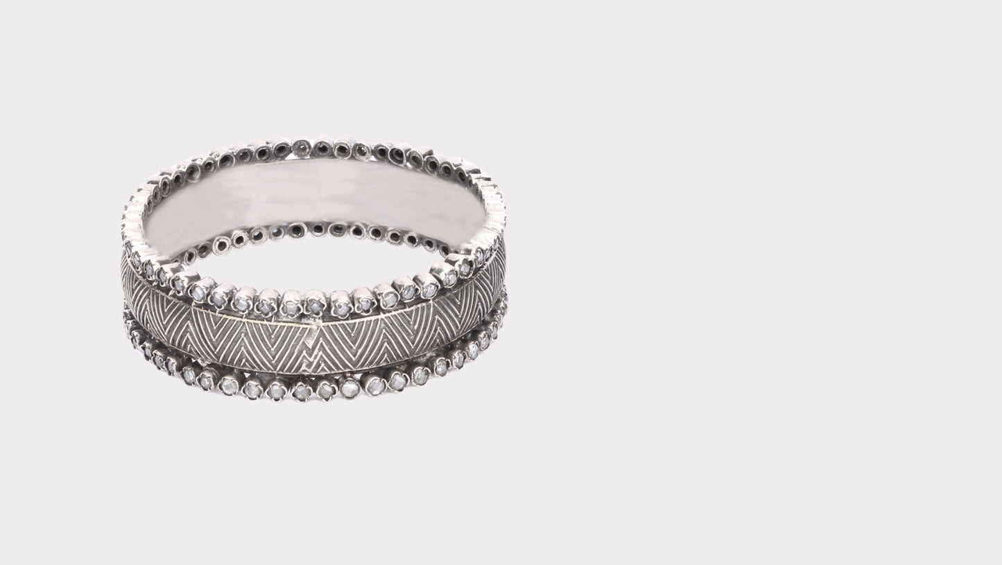 High-quality Silver Sofia Bracelet with sophisticated look