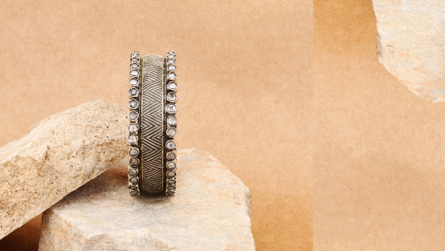 Stylish Silver Sofia Bracelet with refined details