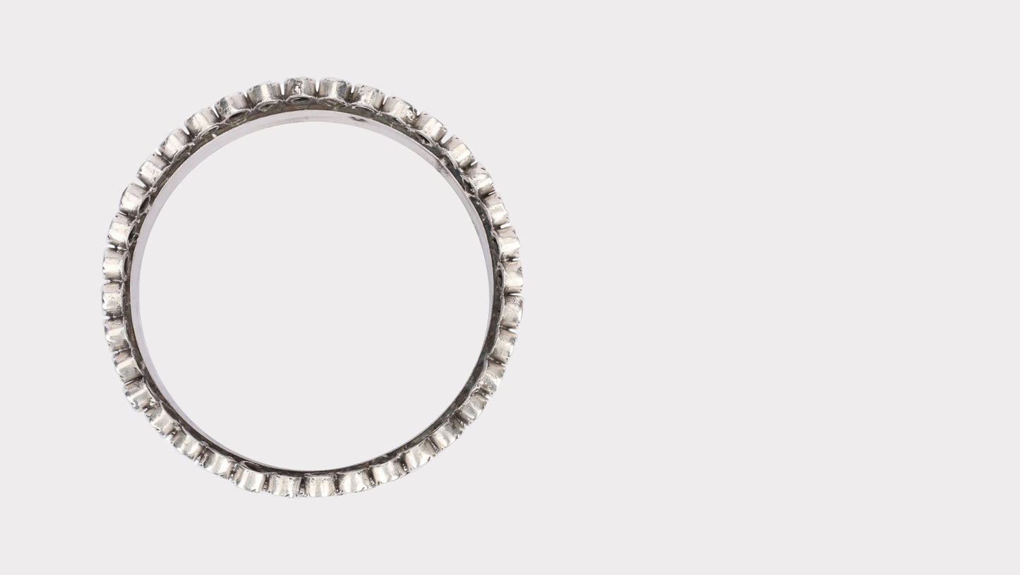 Silver Nasmin Floral Bracelet