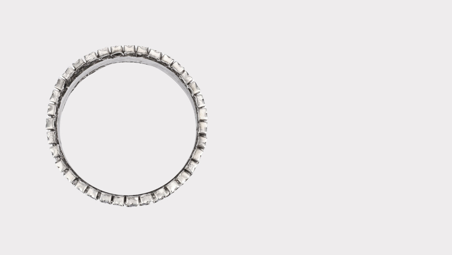 Silver Amalia Floral Bracelet