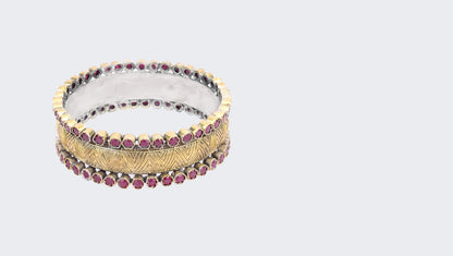 24K Gold Plated Silver Alice Bracelet