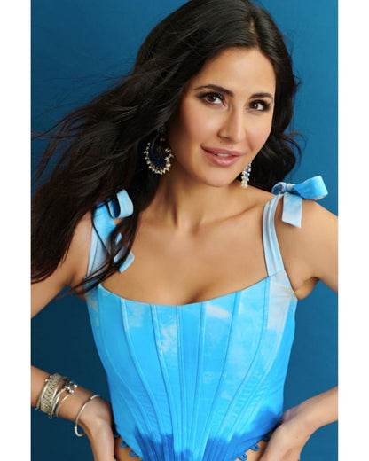 Radiant Elegance: Katrina Kaif in Sangeeta Boochra Silver Earrings