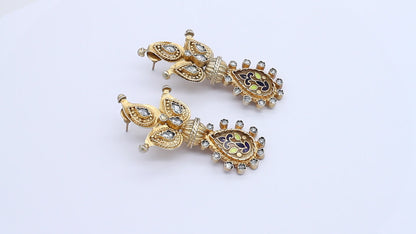 Gold Plated Silver Earrings