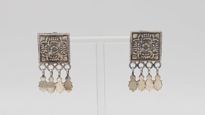 Sangeeta Boochra Silver Handcrafted Earring