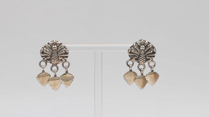 Sangeeta Boochra Silver Oxidized Handcrafted Earring