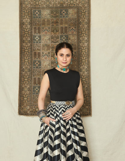 Rasika Dugal in Handcrafted Silver Jewelry by Sangeeta Boochra