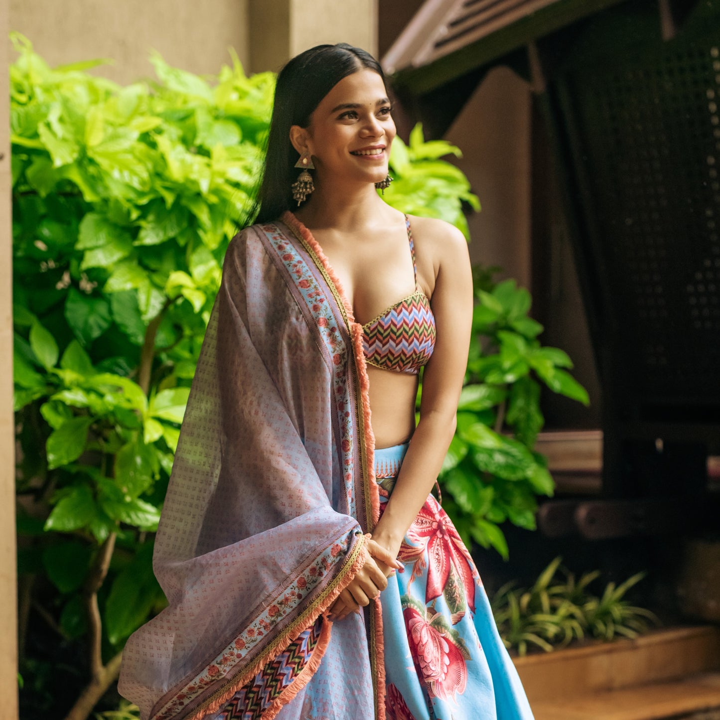 Srishti Shrivastava in Sangeeta Boochra Earring