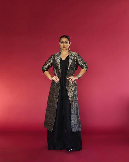 Vidya Balan In Silver Jewellery