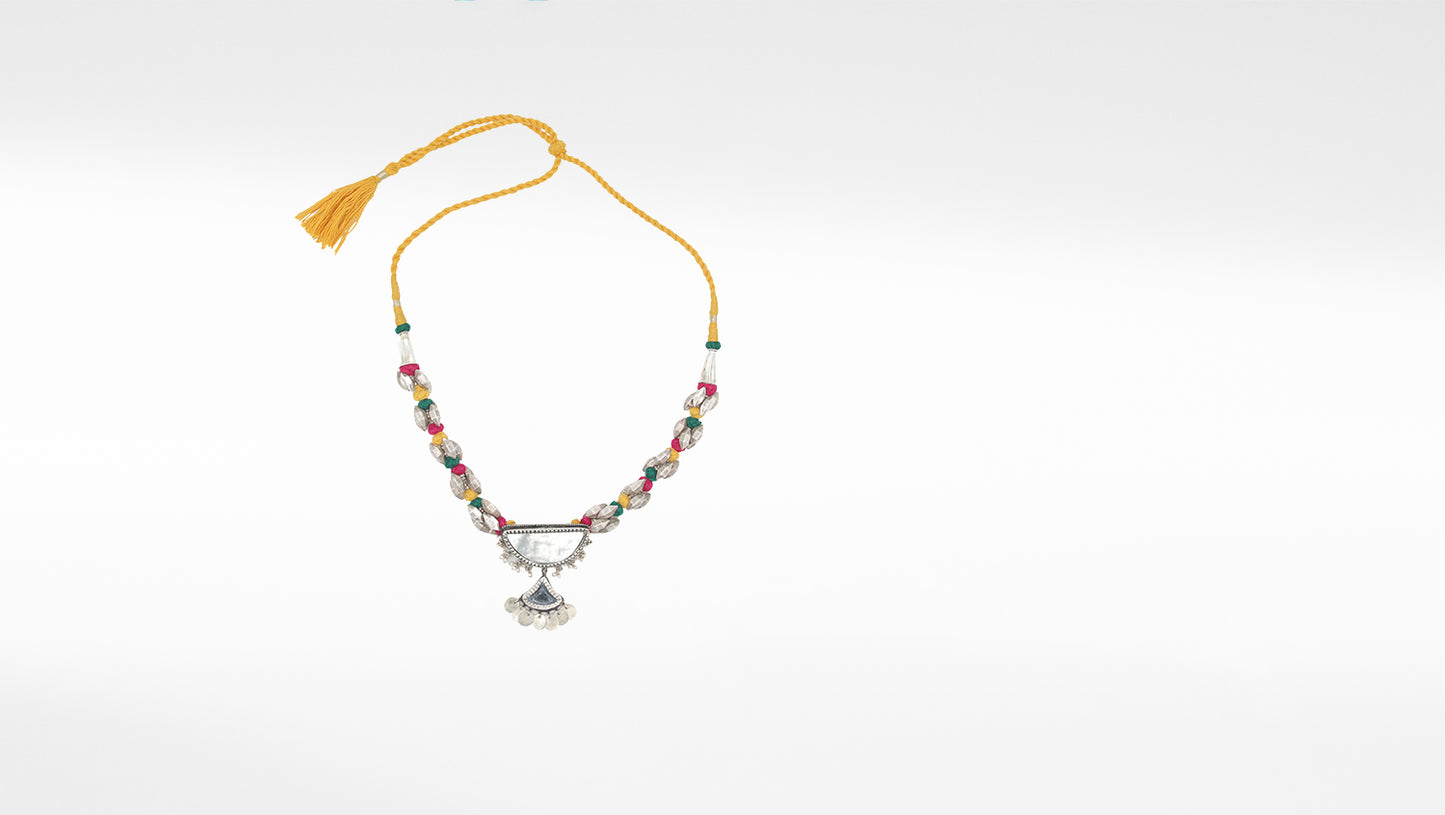 Sangeeta Boochra Silver Necklace