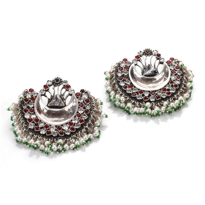 Sangeeta Boochra Silver Earrings-Earrings-Sangeeta Boochra