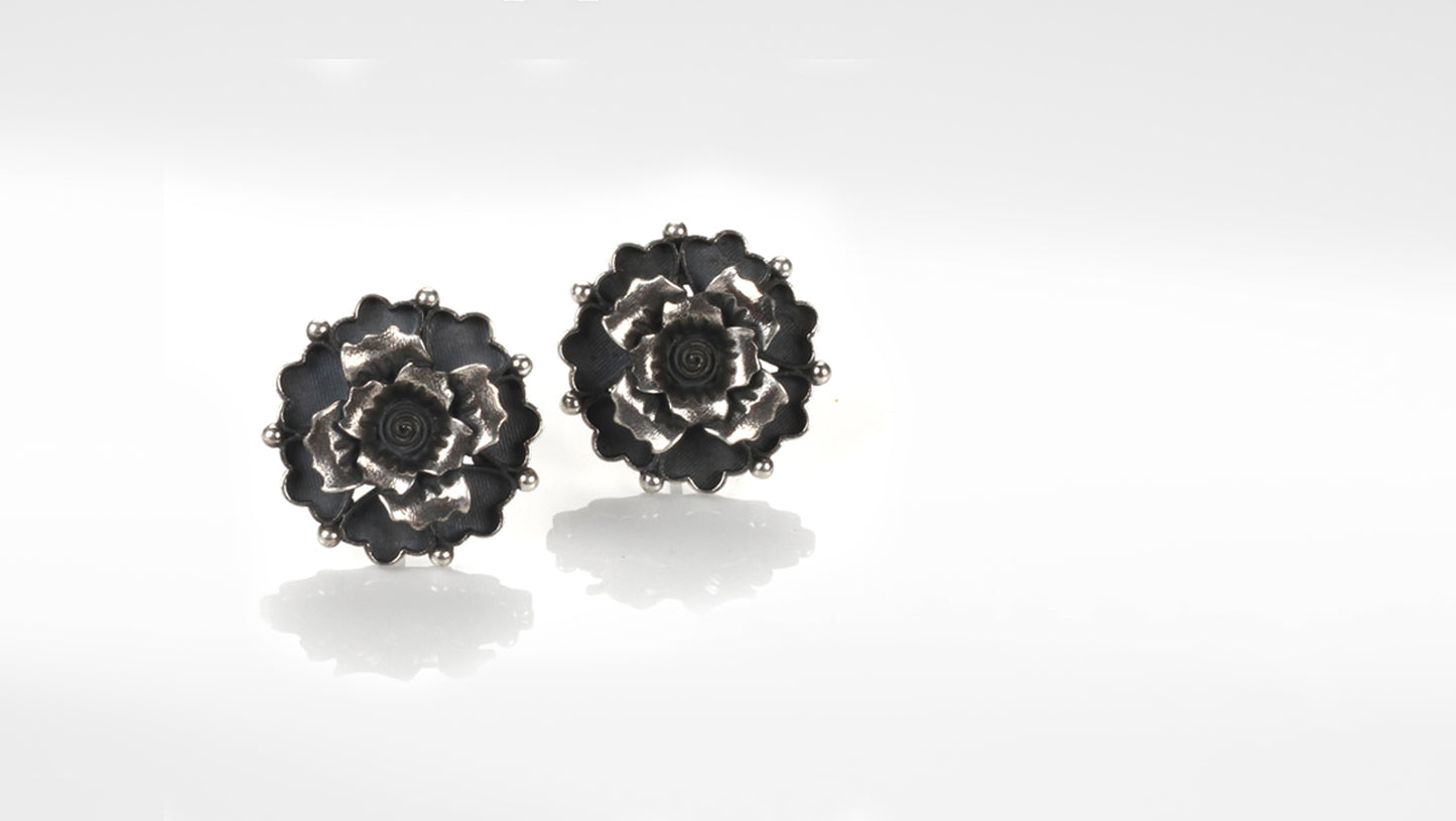 Sangeeta Boochra Silver Earrings