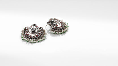 Sangeeta Boochra Silver Earrings