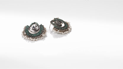 Sangeeta Boochra Silver Earrings